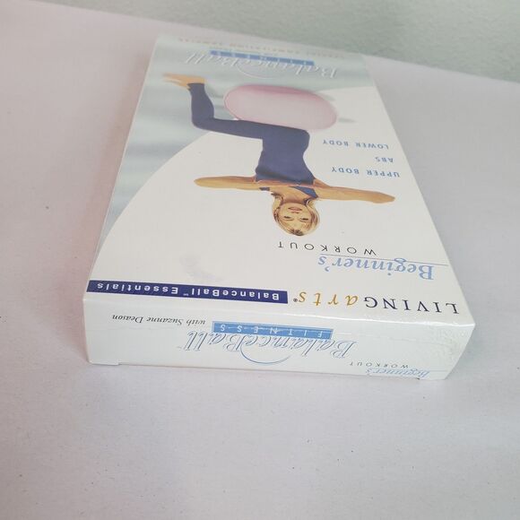 Balance Ball Beginners Workout with Suzanne Deason Sealed VHS Tape 45 Minute - Picture 6 of 8